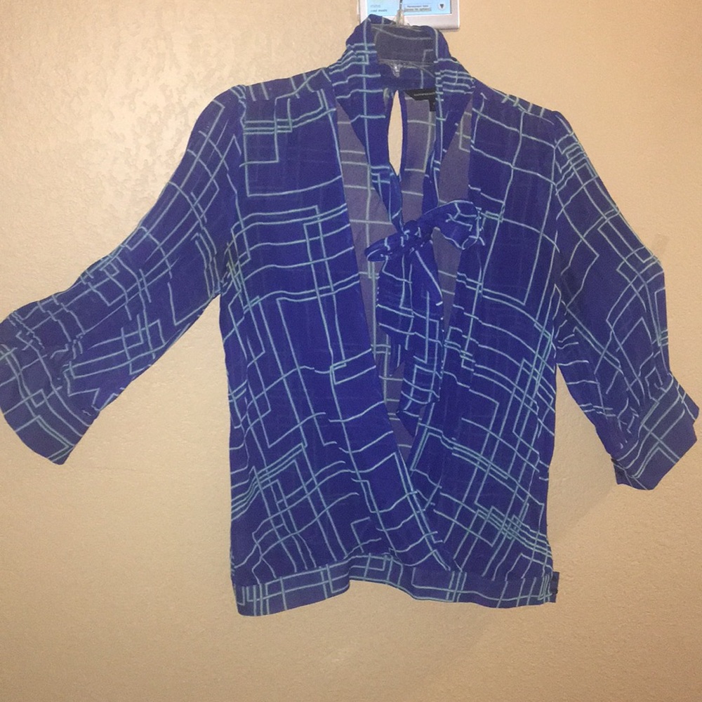 EXPRESS Sheer Blouse
